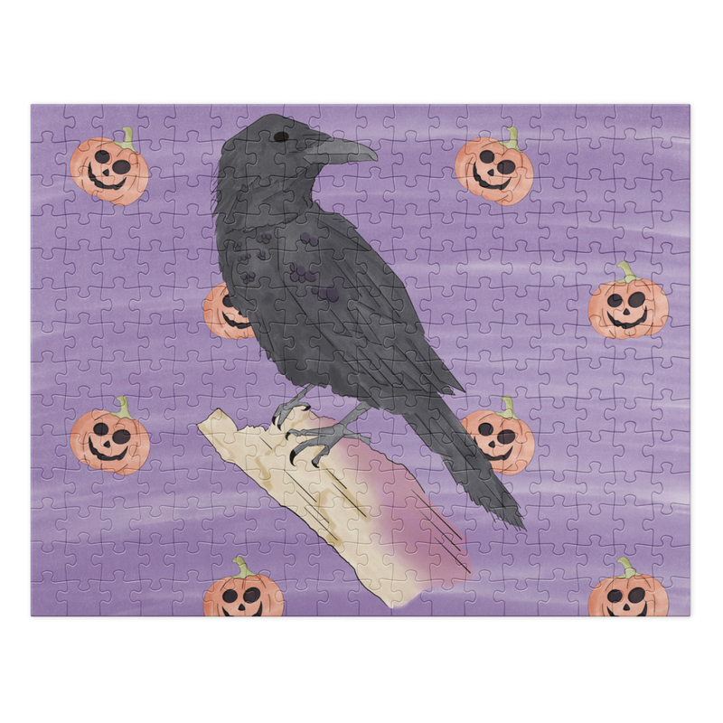 Halloween Raven Puzzle – 252 Pieces (14 x 11 in.)