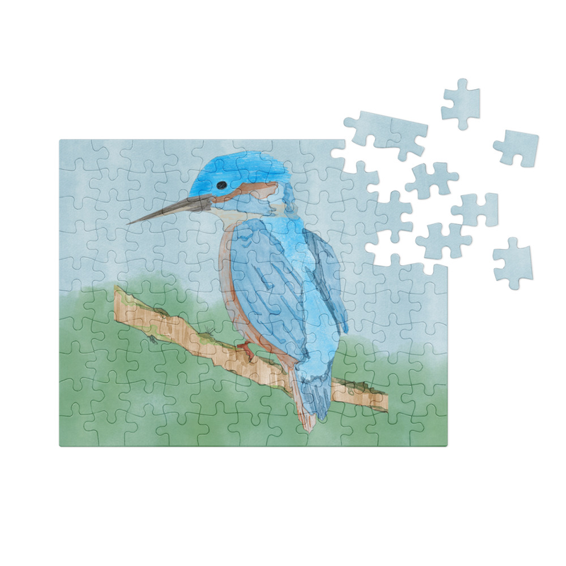 Wild Life - Kingfisher puzzle (110pcs)