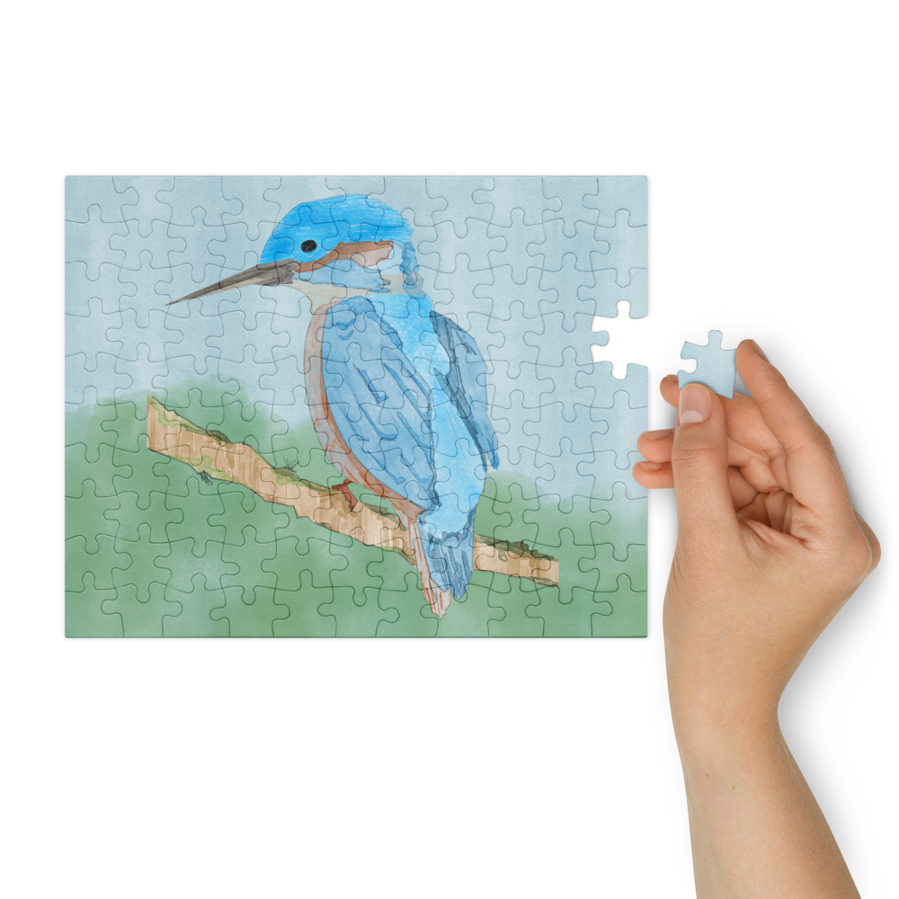 Wild Life - Kingfisher puzzle (110pcs)