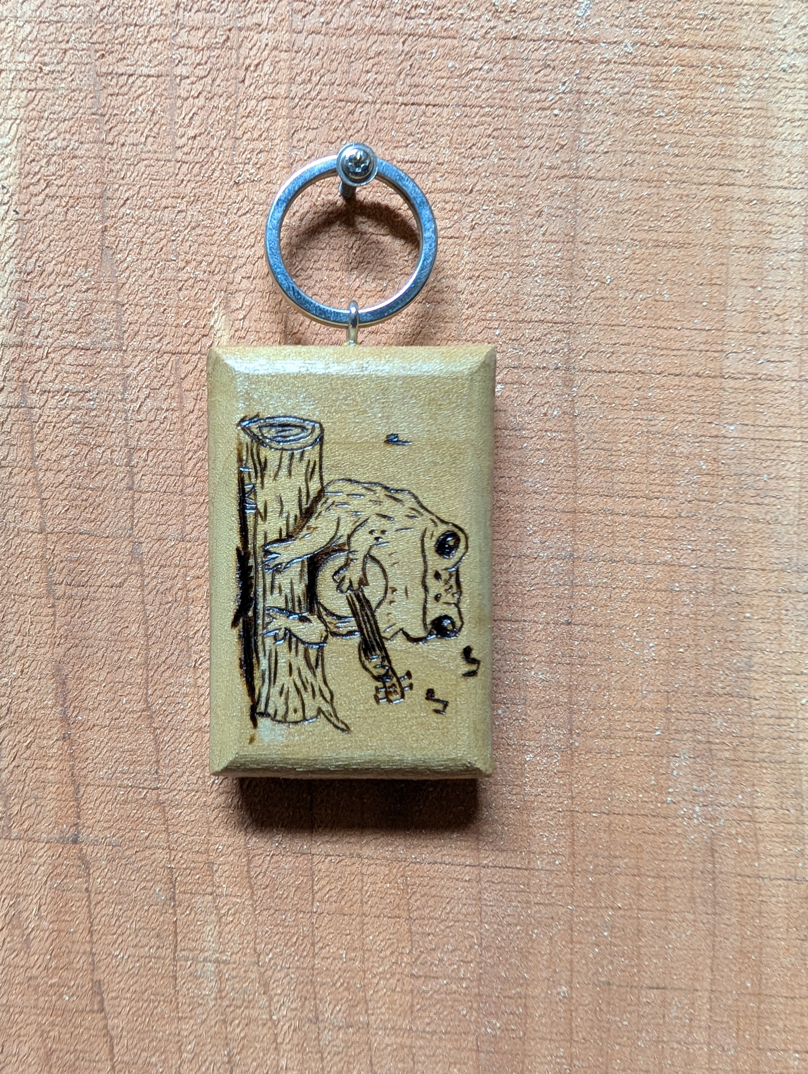 Frog/Banjo Keychain