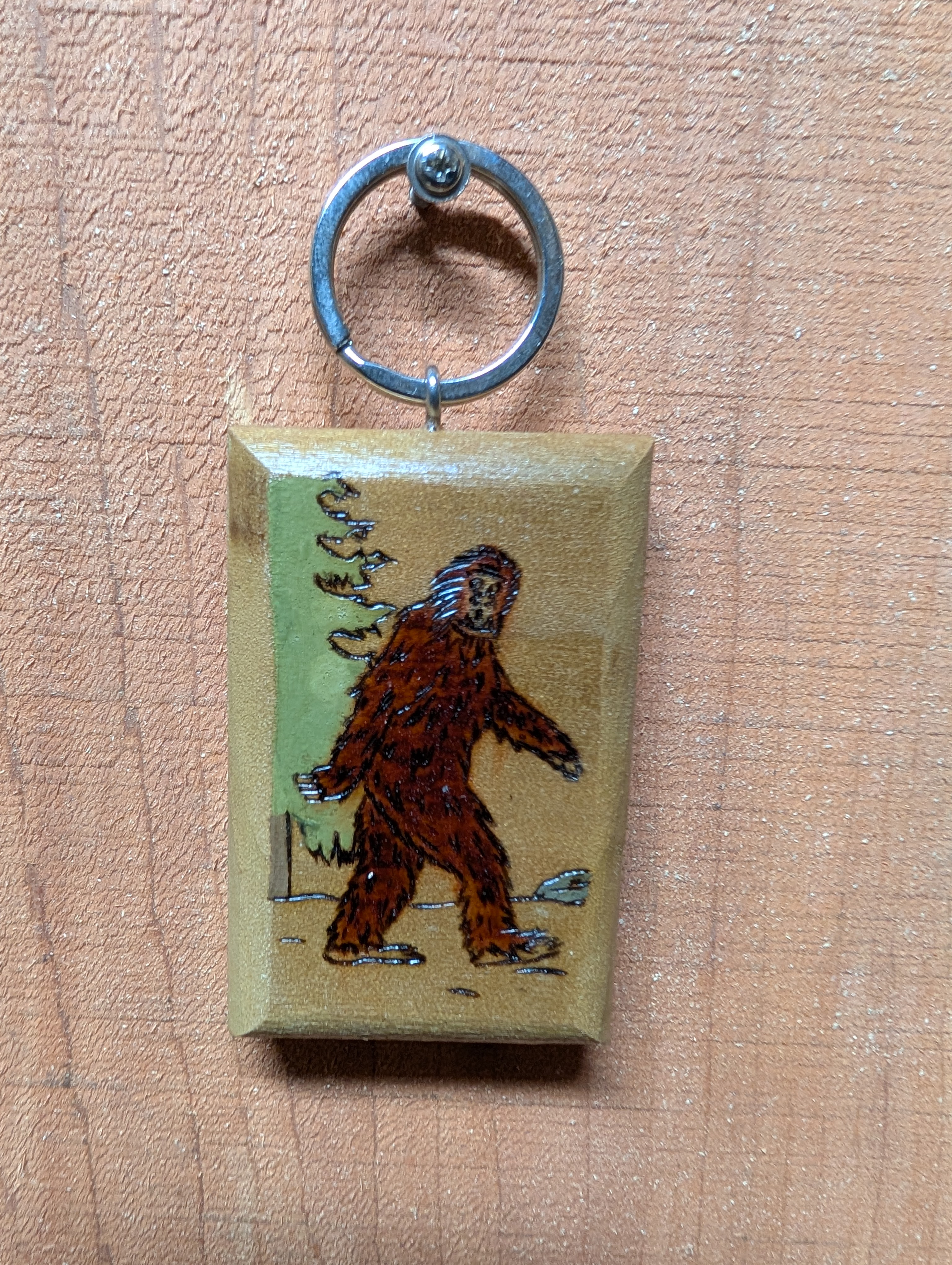  Bigfoot Keychain