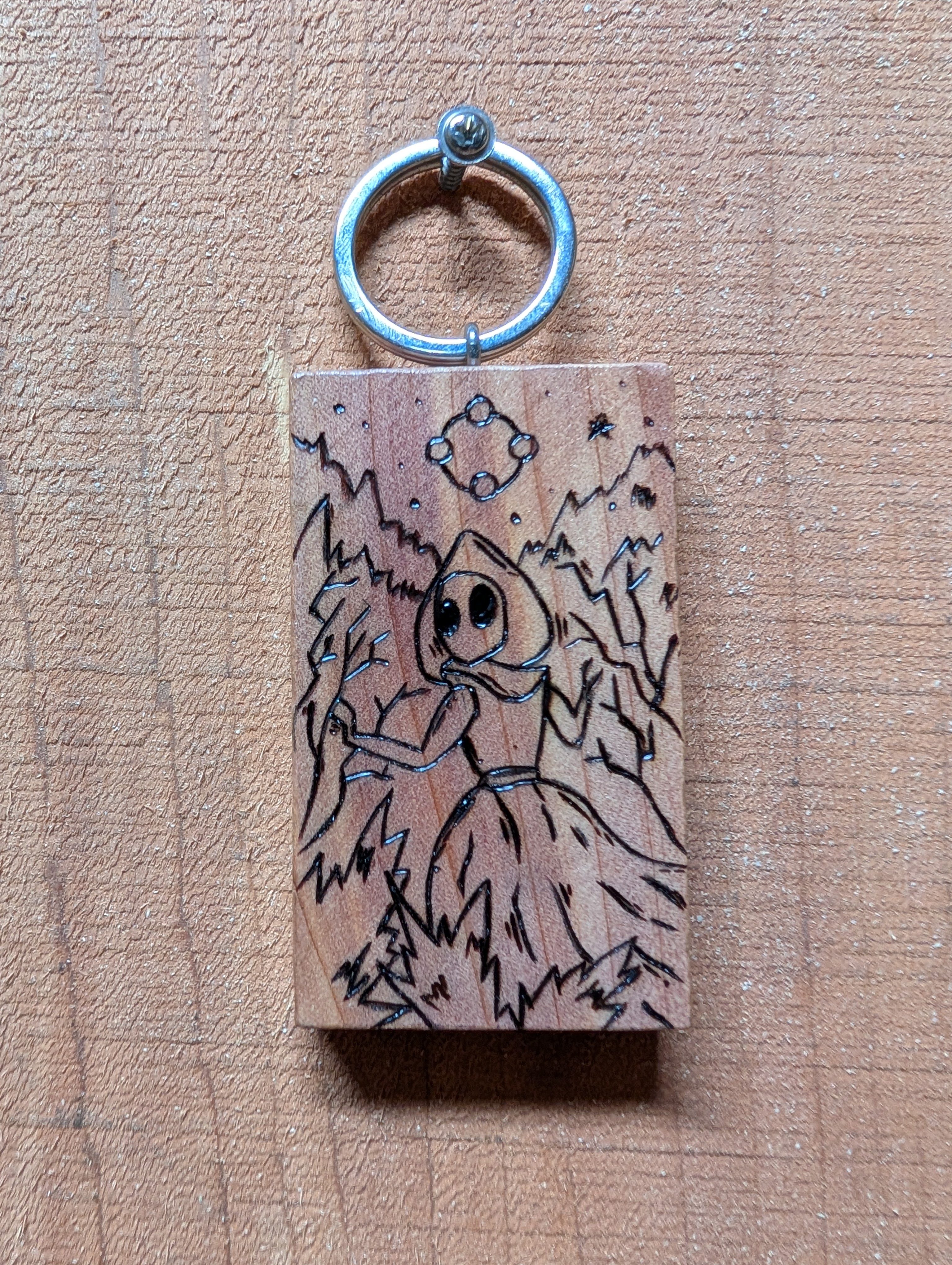 Flatwoods Monster Keychain