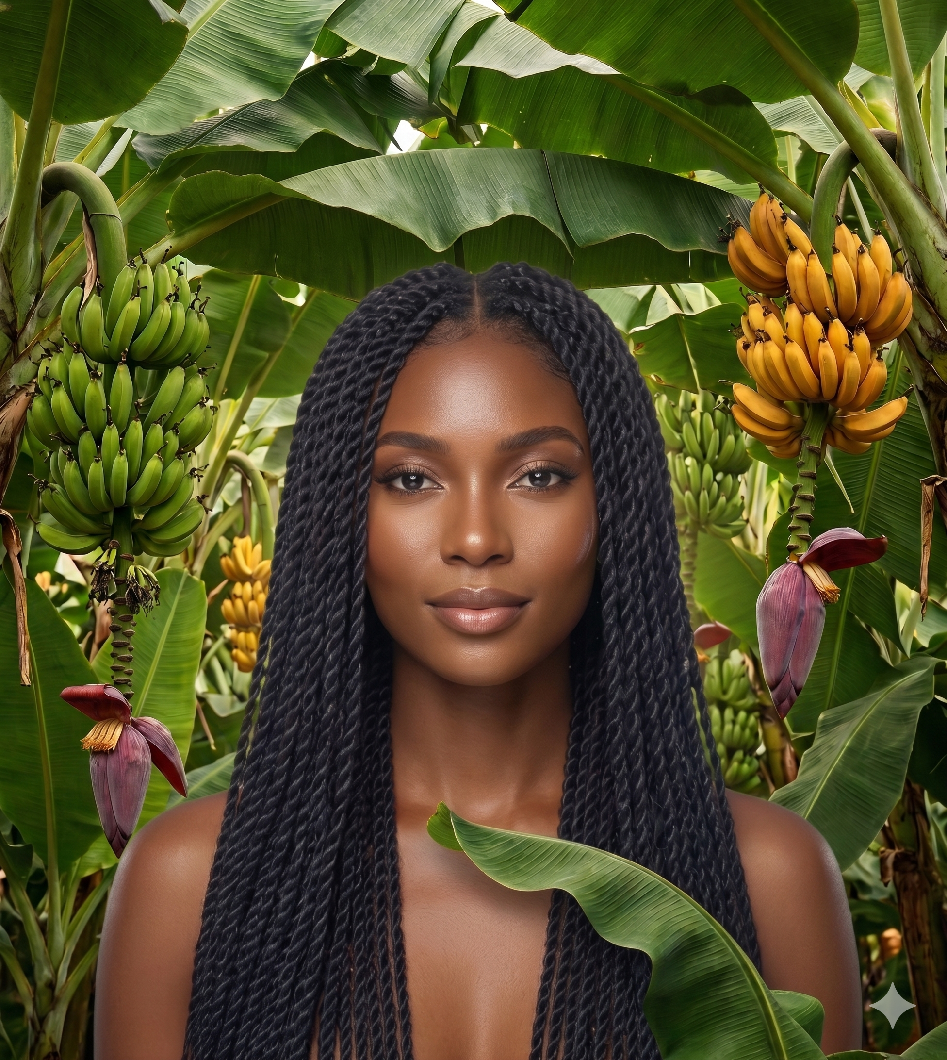 Cheveux aux fibres de bananes - Twist Moi