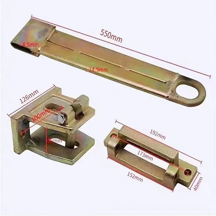 Industrial Metal Clamp Set