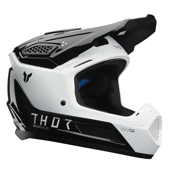 Casque Thor Fleet Storm Motocross - Black/White