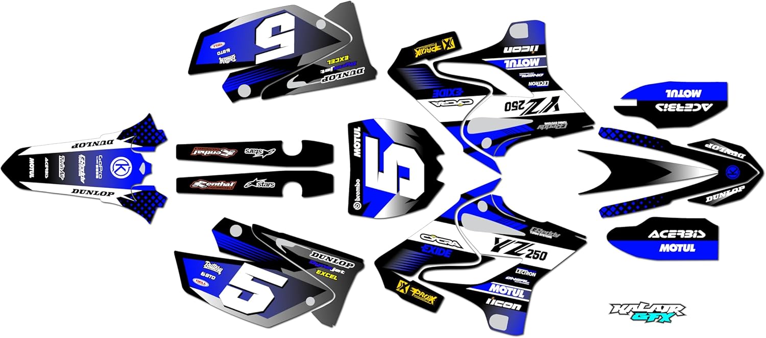 Kit déco Yamaha YZ 250 (2002–2014) 