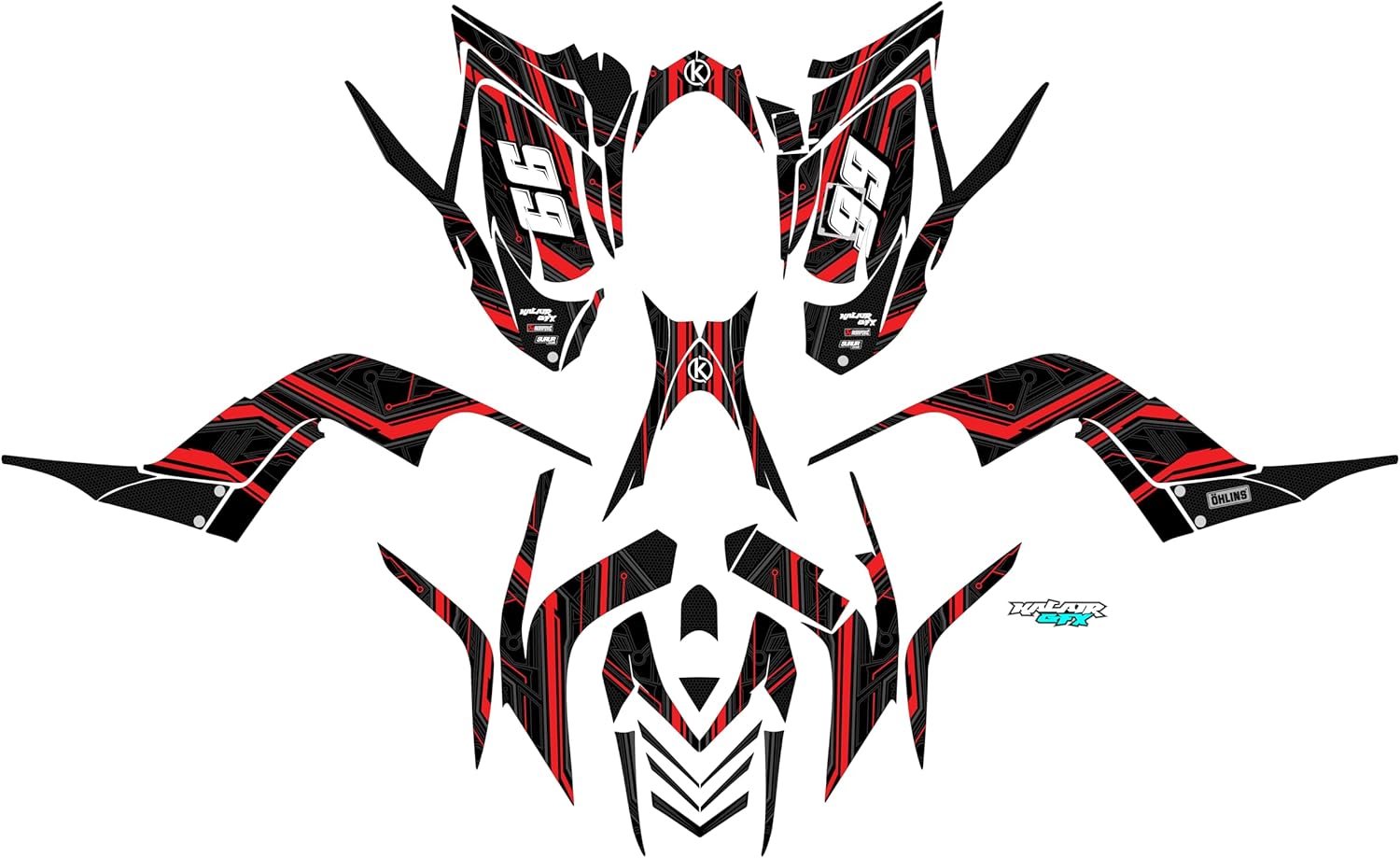 Kit déco 700 Raptor (2006-2012)