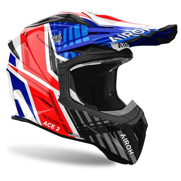 Casque Airoh Aviator Ace 2 Proud - Blue/Red