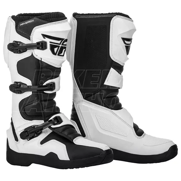 Bottes Fly Racing Maverick -- Black/White