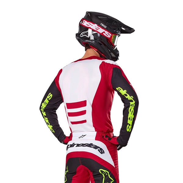 Maillot Alpinestars Fluid Haul (2025) - Red/Black