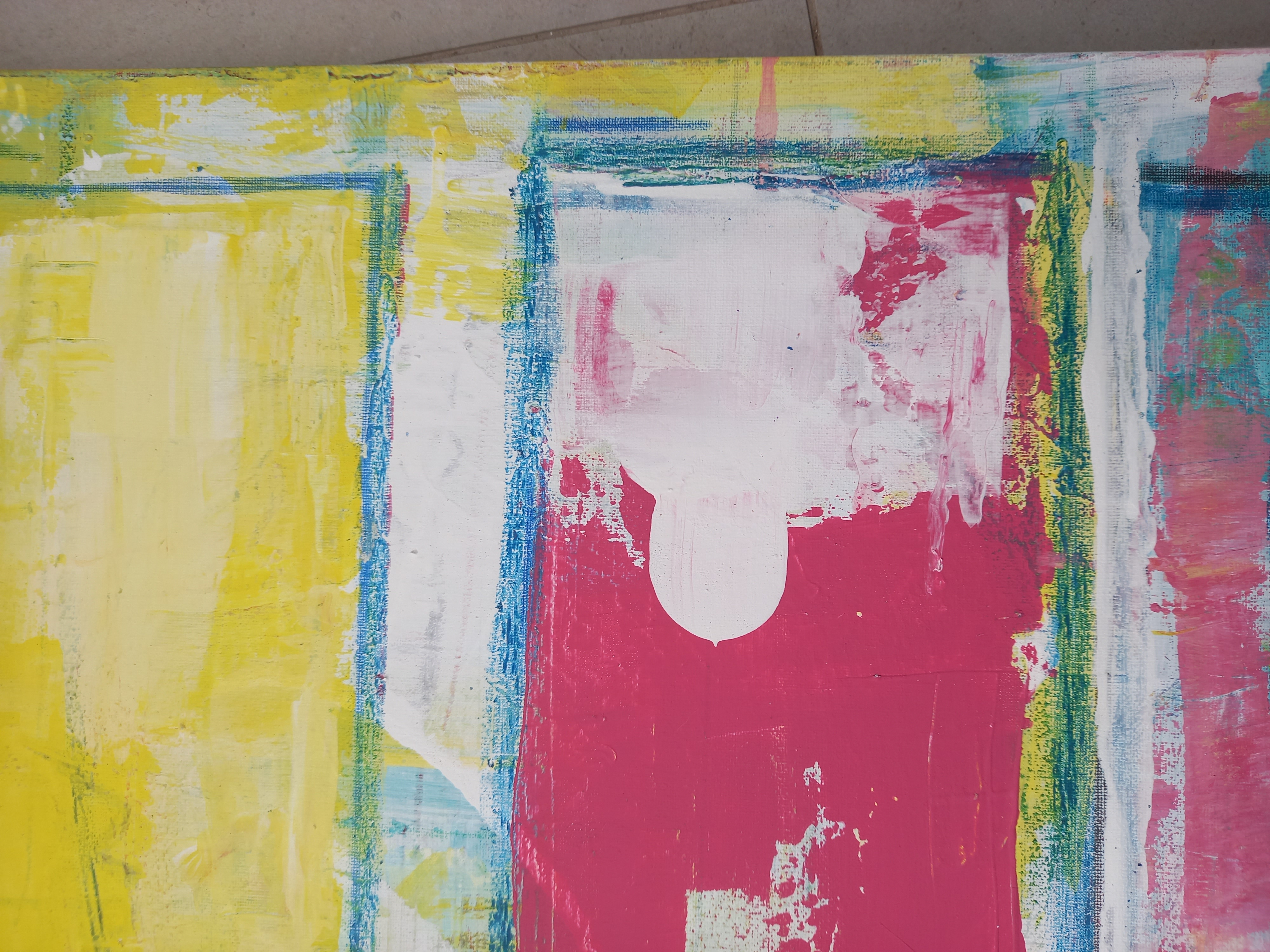 Vibrant Abstract Art Piece