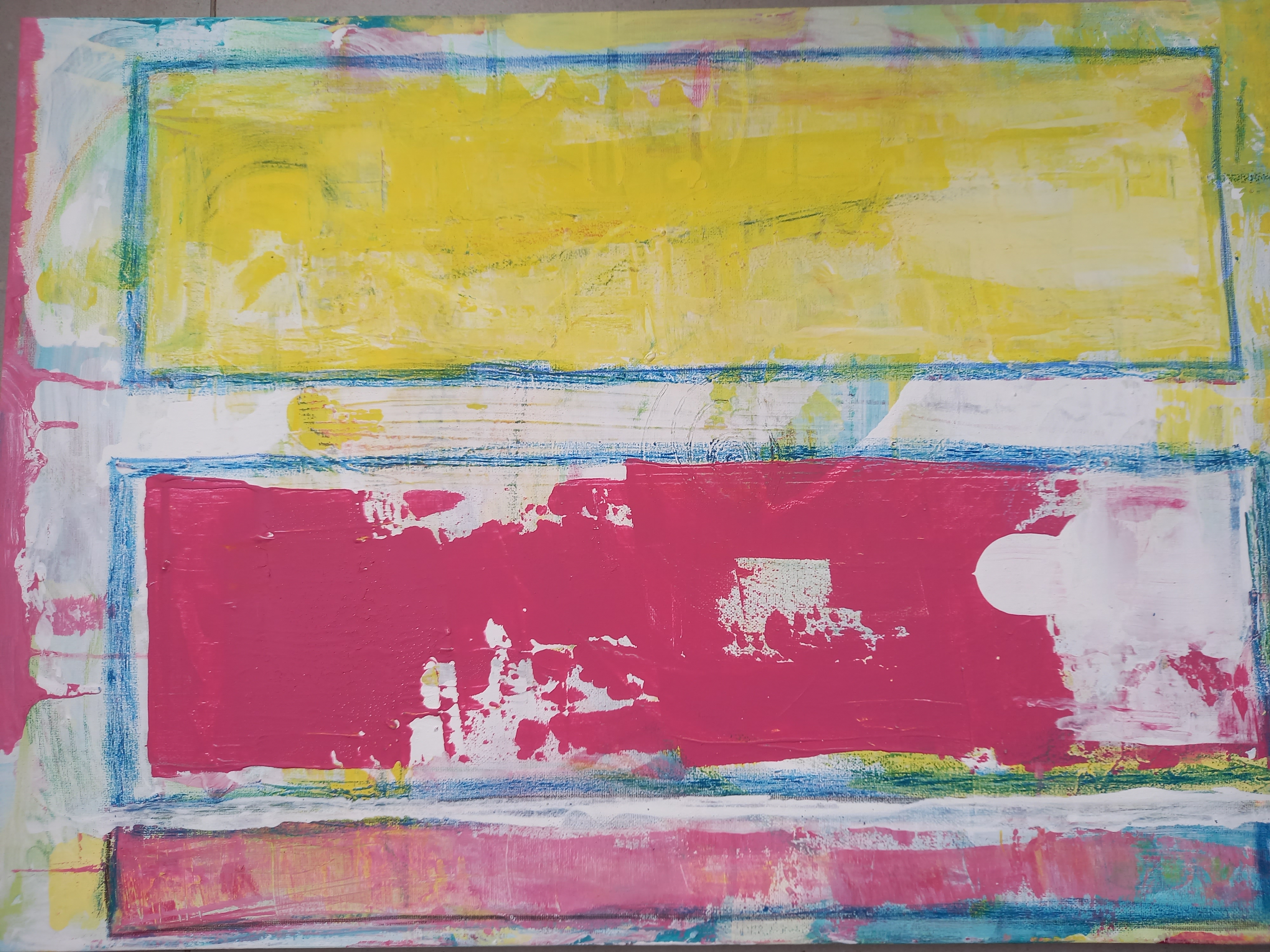 Vibrant Abstract Art Piece