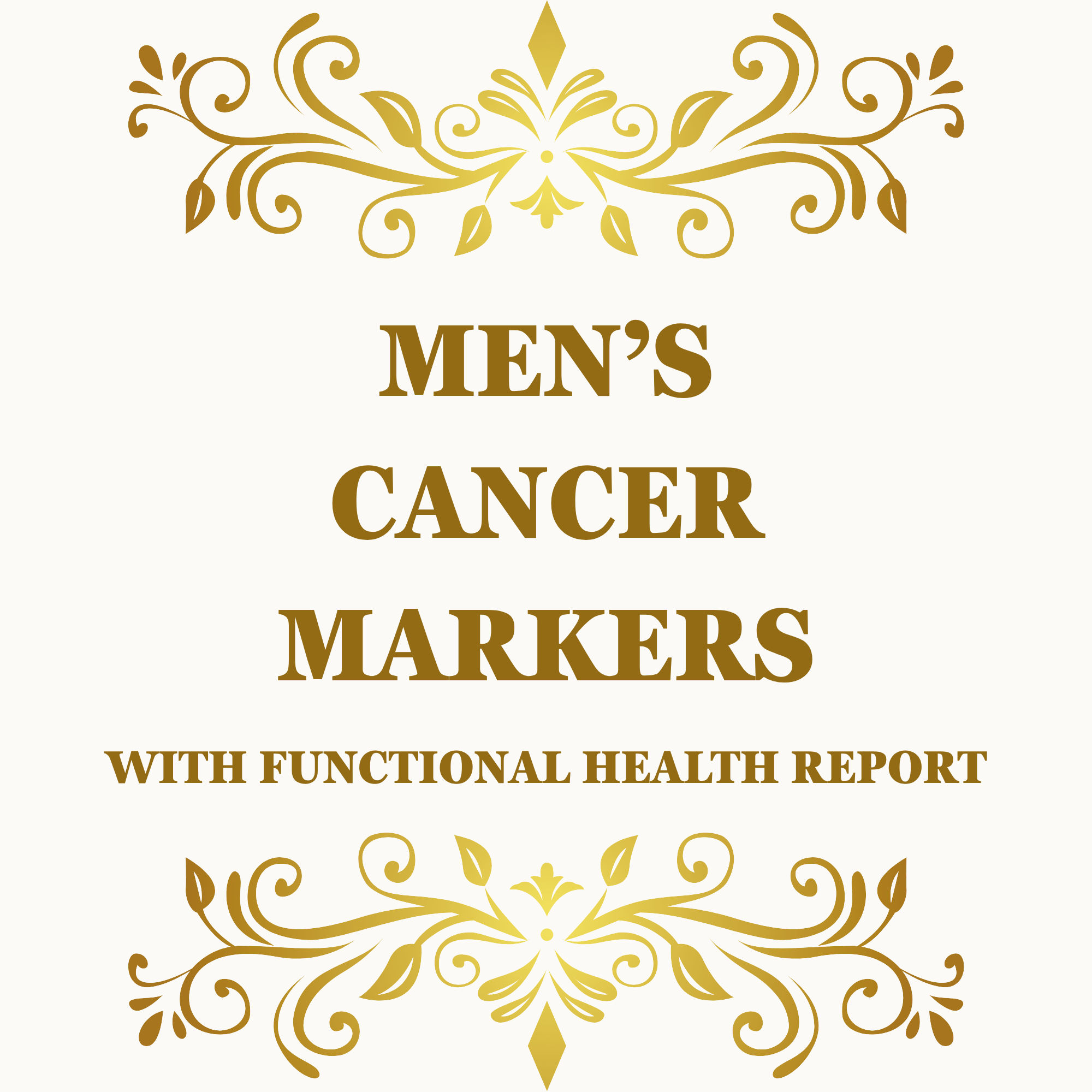 Men's Cancer Markers Package + Report