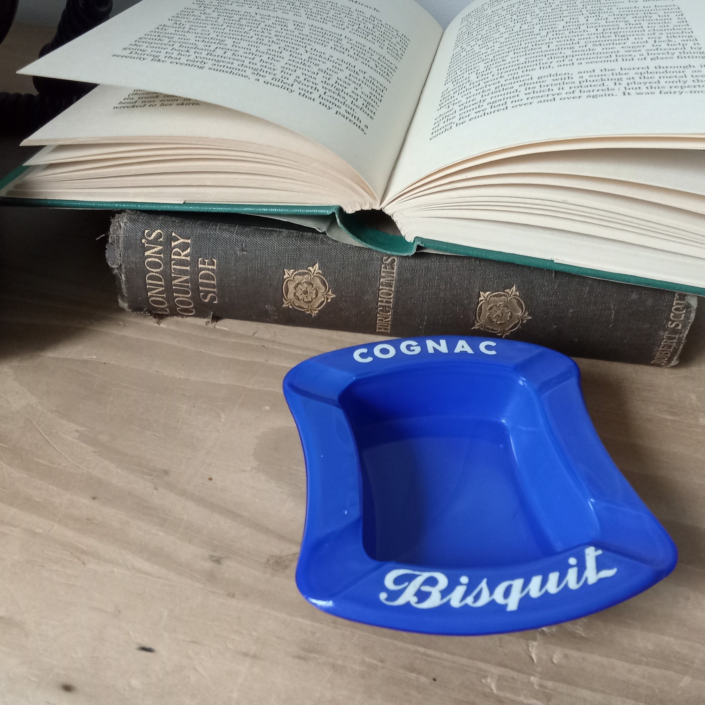 Vintage Cognac Bisquit Ashtray