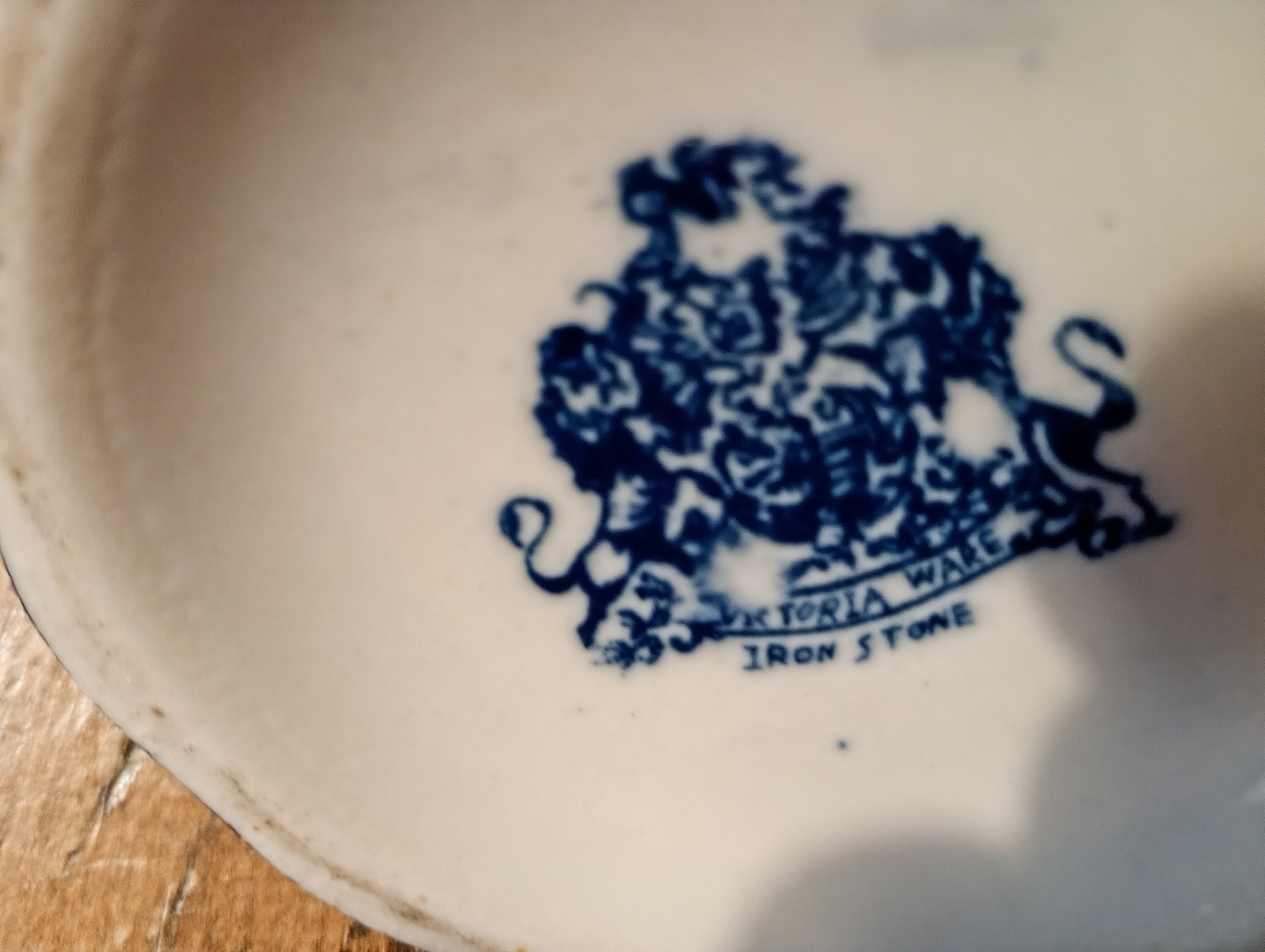 Blue and White Hat Pin Holder 