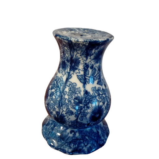 Blue and White Hat Pin Holder