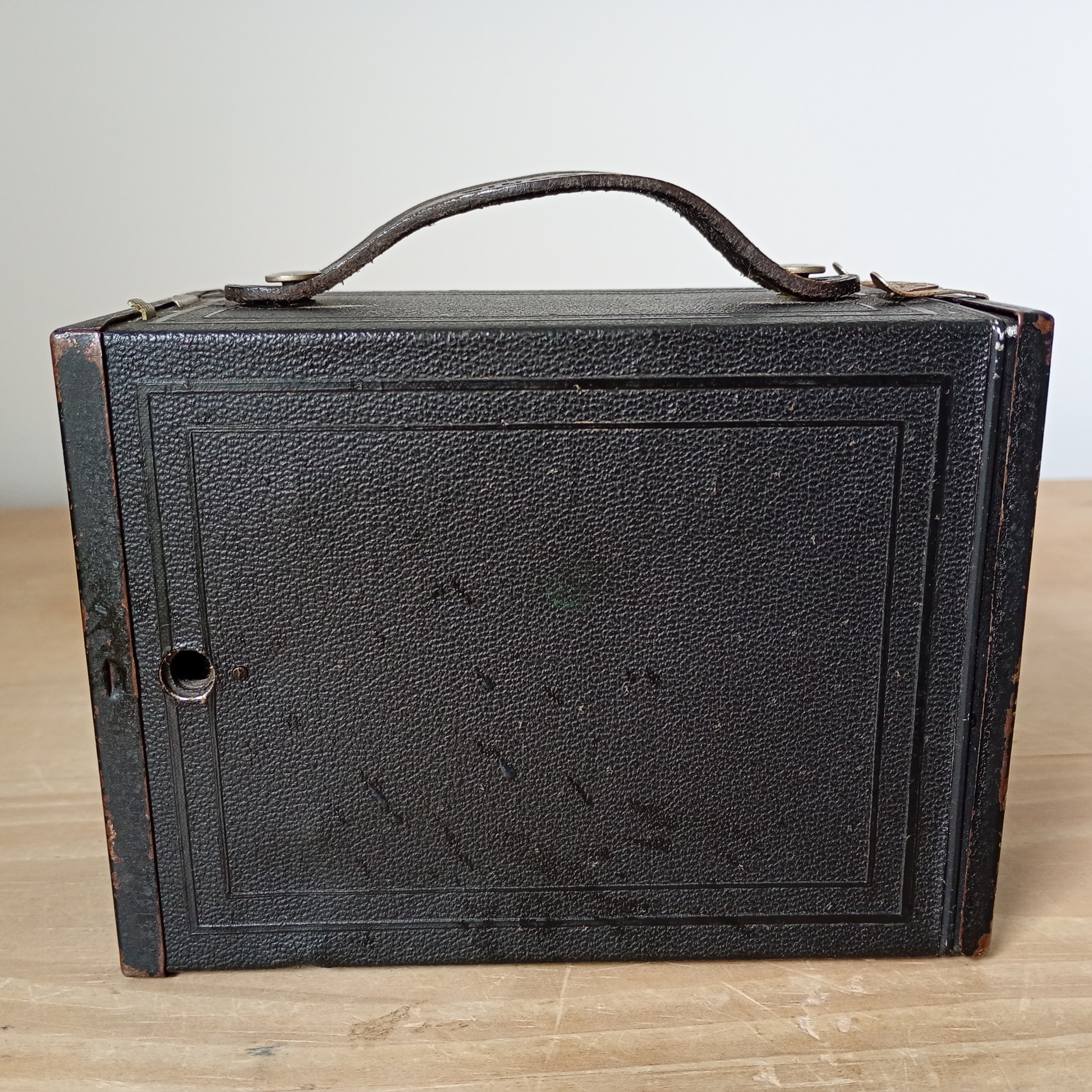 Kodak No.2 F Model Box Brownie Vintage Camera