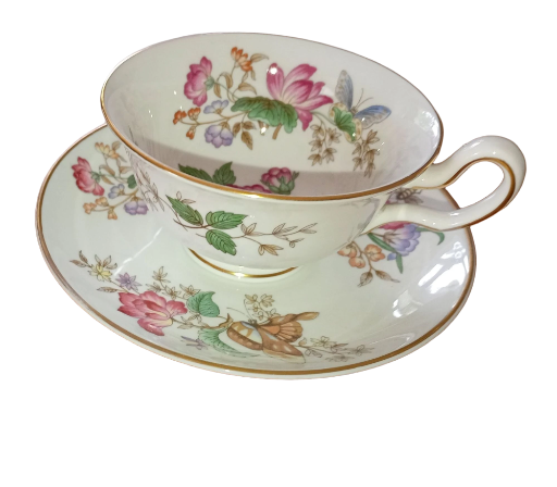 Wedgwood Charnwood Pattern China Cup & Saucer