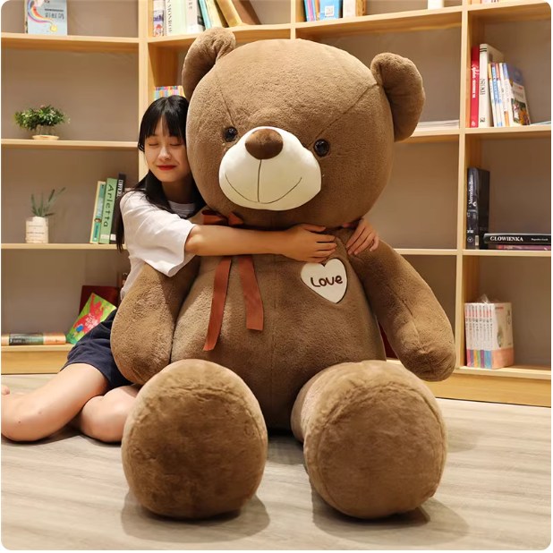 Ours en peluche géant