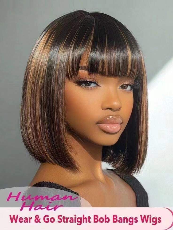 Fringe Bob 200% Piano Stock