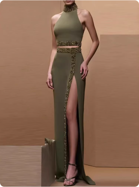 Robe longue de soirée