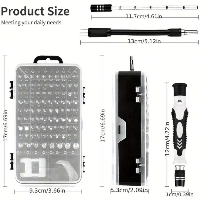 Ensemble d'outils de précision