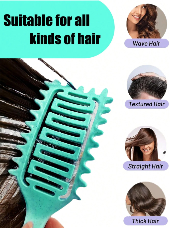 Brosse démêlante pour cheveux bouclés