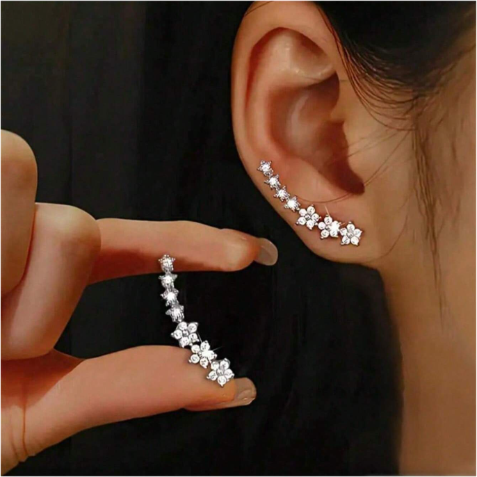 Boucles d'oreilles en diamant