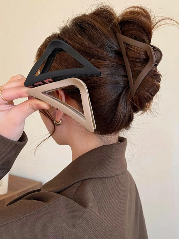 Pinces à cheveux triangulaires