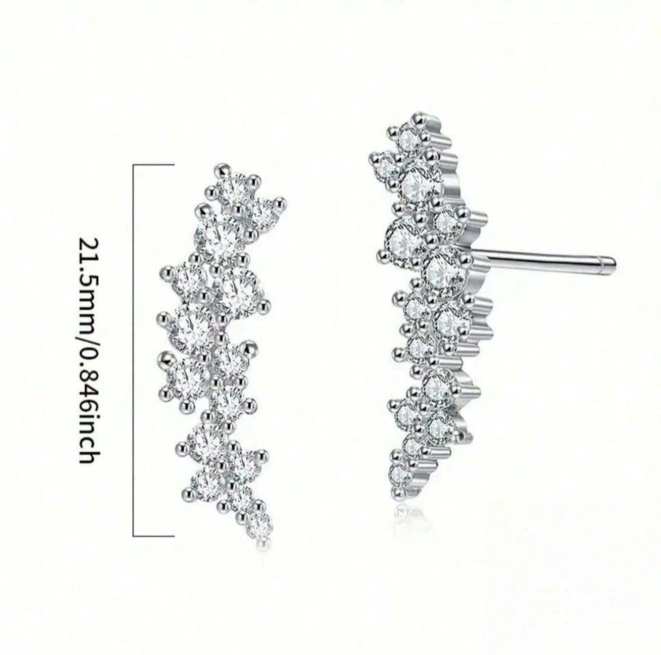 Boucles d'oreilles en diamant
