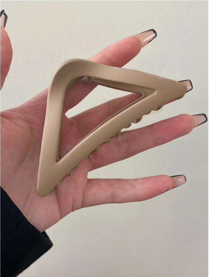 Pinces à cheveux triangulaires