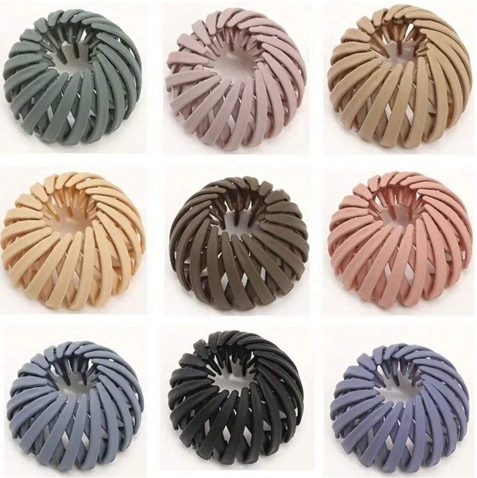 Anneau de cheveux en spirale