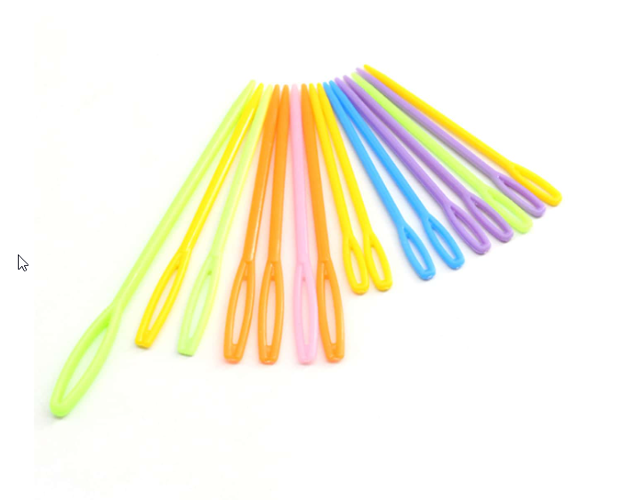 Aiguilles en plastique