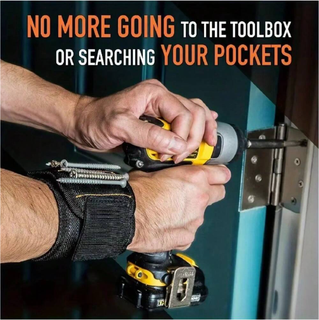 Bracelet magnétique pour outils