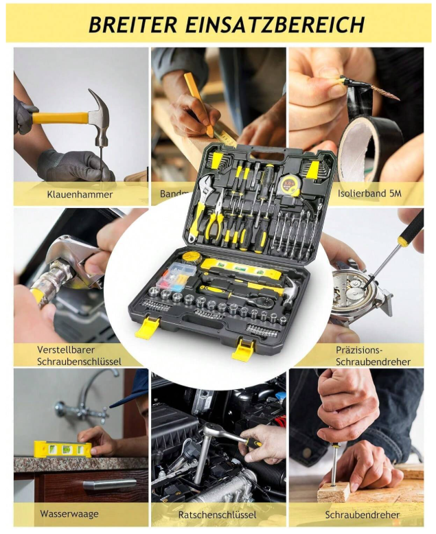 Coffret d'outils complet