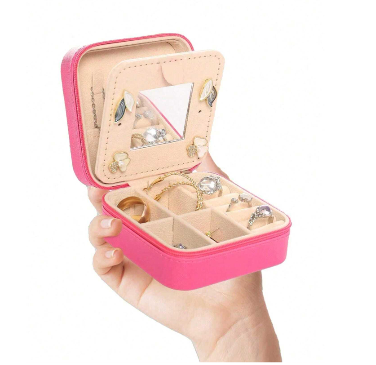 Boîte à bijoux de voyage