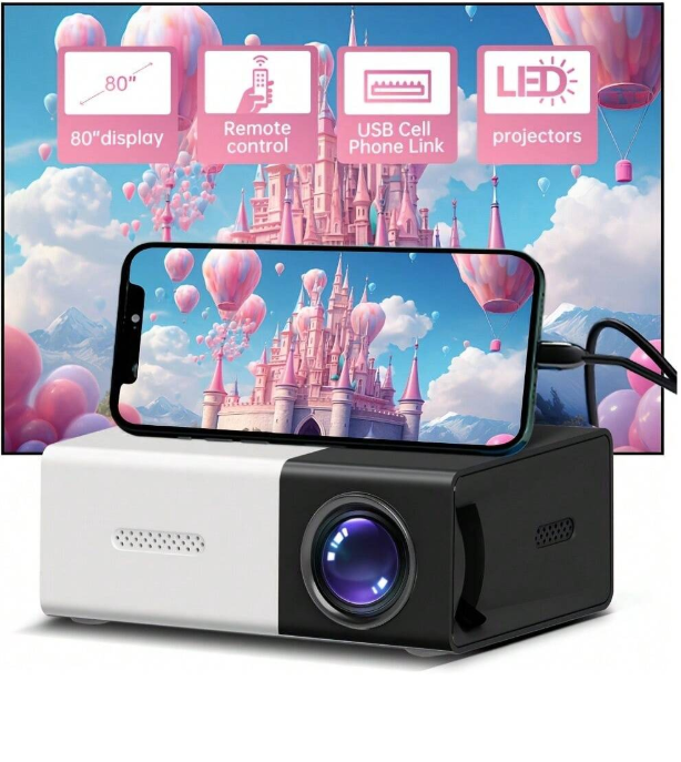 Mini projecteur LED
