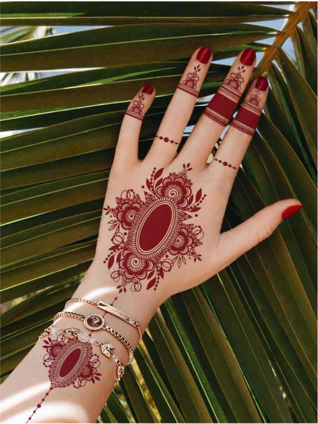 Tatouages temporaires au henné