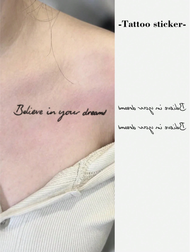 Autocollant tatouage