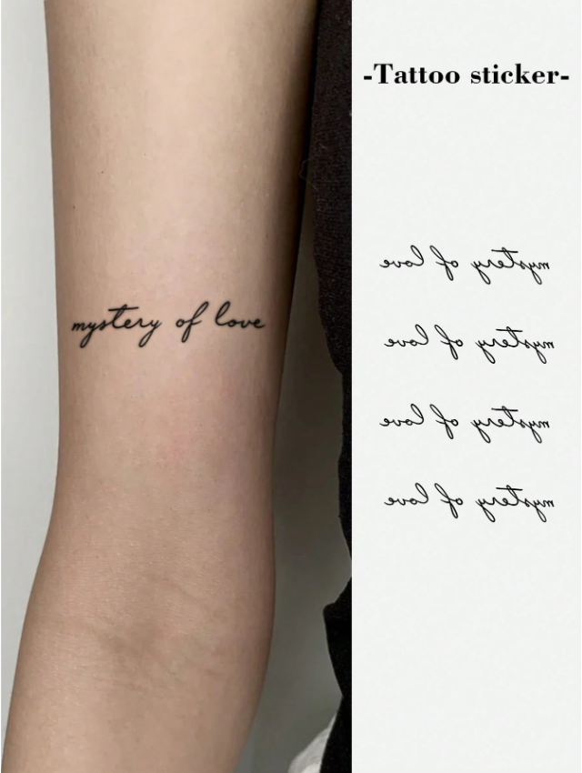 Autocollant tatouage