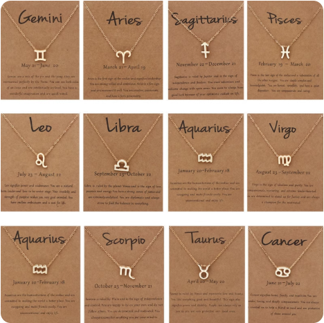 Collier Signe Astrologique