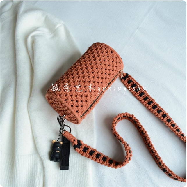 Sac bandoulière crocheté