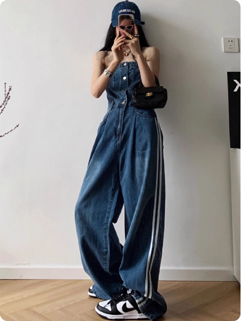 Salopette en jean