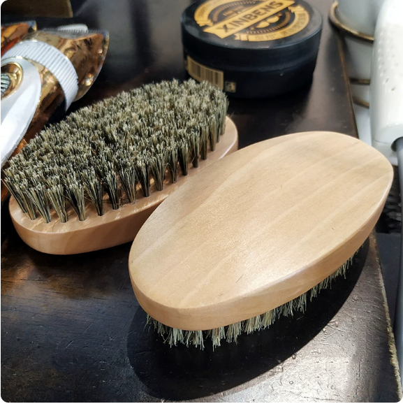 Brosse à barbe en poils naturels
