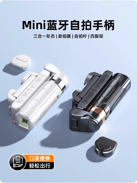Mini perche à selfie Bluetooth