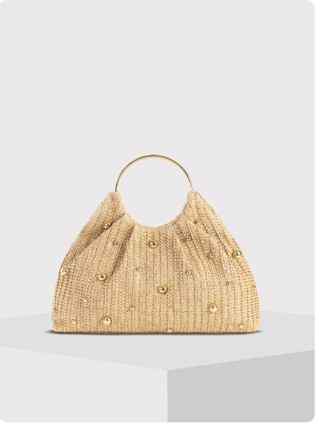 Sac à main en paille