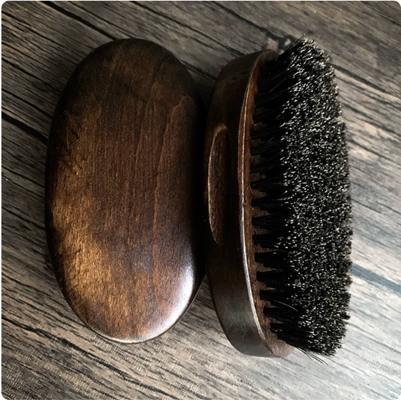Brosse à barbe en bois