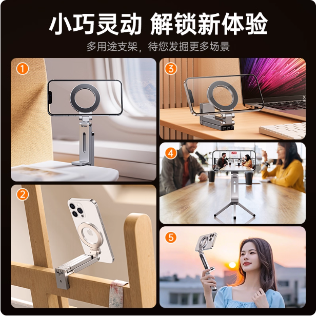 Support multifonction pour smartphone
