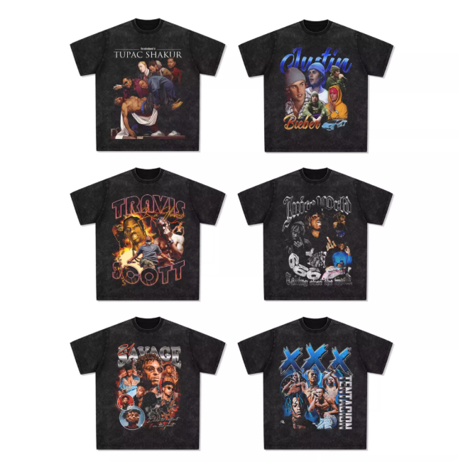 T-shirts musique vintage