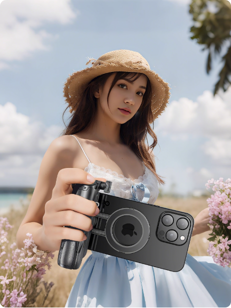 Coque de protection pour iPhone avec poignée ergonomique